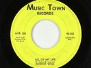 Northern Soul 45 - Detroit Soul - All Of My Life - Music Town - rare OG