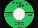 Sweet/Northern Soul 45 - Citations - Hey Mr. Love/Two For The Road - Solid Soul