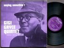 GIGI GRYCE Quintet Saying Somethin'  LP NEW JAZZ NJLP 8230 US 1960 RVG MONO