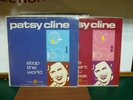PATSY CLINE 1 & 2  HEART YOU BREAK & STOP THE WORLD  2 LP NM  LP