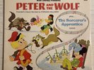 Walt Disney Peter And The Wild / Sorcerer’s Apprentice LP Disneyland + Book EX