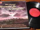 WALT DISNEY'S WESTWARD HO THE WAGONS LP VG+ DISNEYLAND VINYL 1956 RARE