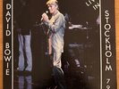 DAVID BOWIE Live in Stockholm 79 2LP Rare Promo Vinyl Record Germany