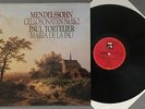 O220 Mendelssohn Cello Sonatas Tortelier De La Pau EMI 1C 065-16 282 Stereo