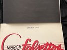 MARCH OF THE FALSETTOS MUSICAL BY WILLIAM FINN LP RECORD & LIBRETTO DRG 1981