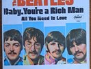 RARE  WEST COAST BEATLES MINT-- SLEEVE & VINYL 1968 All You Need Is Love  CLEAN