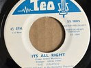 rocksteady soul THE LUNATICS It's All Right 45 Baby Baby I Need You 7