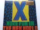 X - More Fun In The New World UK 2023 LTD MOV Numbered Blue Vinyl LP *Sealed*