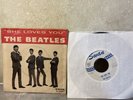 Beatles VERY RARE 1964 Swan' She Loves You  BLUE PRINT 45 w Picture Sleeve VG+