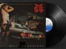 The Michael Schenker Group - Built To Destroy Vinyl LP 1983 Original UK Album
