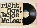 JACKIE MCLEAN Right Now BLUE NOTE LP BLP 4215 Van Gelder Stamp NY USA