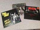 AC/DC, BUDGIE, THIN LIZZY (BRAND NEW VINYL LP LOT)  HEAVY METAL, LIVE RECORDS