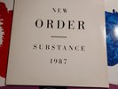 NEW ORDER SUBSTANCE DOUBLE LP VINYL EMBOSSED 1987 FIRST EDITION FACTORY 200