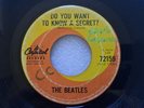 The Beatles Do You Want To Know A Secret Canada Capitol RARE 7