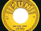 SUN re 210 - Elvis Presley - Good Rockin' Tonight / I Don't Care If  45 rpm