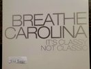 *SEALED* Breathe Carolina - It’s Classy Not Classic Gray/Clear w/ Black Splatter
