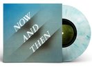THE BEATLES - NOW AND THEN / 45 T MARBRÉ BLEU+BLANC / BLUE+WHITE MARBLE VINYL