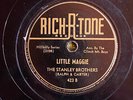 Rich-R-Tone 423 STANLEY BROS Little Maggie BLUEGRASS 78 rpm 1950s V+