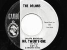 THE ORLONS 45RPM '61 CAMEO MR. TWENTY-ONE KILLER DOO WOP BALLAD PROMO VG+++
