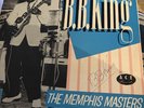 B B King signed 12” LP The Memphis Masters