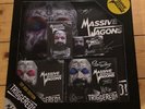 Massive Wagons Triggered  Box mit 6 signierten LPs, 2 CDs, MC und Download