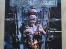 IRON MAIDEN THE X FACTOR 1ST UK PRESSING CLEAR VINYL LP 1995
