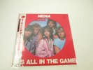 NENA ITS ALL IN THE GAME EPIC 30 3P-686 Picture with OBI Japan LP Vinyl