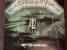 METALLICA RIDE THE LIGHTNING GREEN COVER 2005 UNPLAYED RED VINYL BERNETT SLAYER