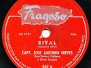 CAPT. JOSE ANTONIO NIEVES Rival / Sabelo Bien LATIN 78 RPM (HEAR BOTH)