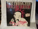 RARE THE EXPLOITED, ON STAGE, CLEAR VINYL ORIGINAL PRESSING  FACTORY SEALED