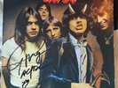AC/DC HIGHWAY TO HELL Autograph Autografo certificato  RARE M/NM 33 Vinyl 1979