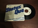 STATUS QUO *SOMETHING ABOUT YOU BABY I LIKE* 7'' 1980  PORTUGUESE EDITION  EXC