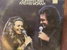 Sealed New 1973 Johnny Cash & June Carter Johnny Cash and His Woman Vinyl Record