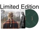 Taylor Swift - Evermore 2LP Deluxe Edition Transparent Green Vinyl NEW SEALED
