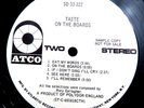 1970 WHITE PROMO = TASTE   ON THE BOARDS   HARD BLUES PSYCH RORY GALLAGHER BEAST