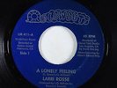 Modern Soul Boogie 45 - Larri Rosse - A Lonely Feeling - Blowoutt - rare