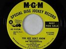 Northern Soul 45 - Broadways - You Just Don't Know - MGM