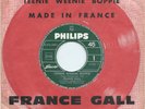 FRANCE GALL teenie weenie boppie PHILIPS rare JUKE-BOX SP