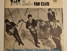 Beatles 7 Inch Third Christmas Flexi Disc from Fan Club 1965