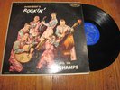 THE CHAMPS - EVERYBODY'S ROCKIN' WITH THE CHAMPS - CHALLENGE RECORDS CHL 605 LP