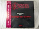 Saxon The Eagle Has Landed (Live) Japan LP Obi 