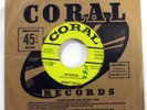 BUDDY HOLLY 45 Wishing Brown Eyed Handsome Man CORAL Promo VG+  Bd 129