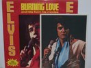 ELVIS PRESLEY Burning Love And Hits From His Movies CAMDEN LP & Bonus Photo
