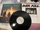 OVERKILL -feel the fire 1ST PRESS SILVER MEGAFORCE LP SHRINK  metallica