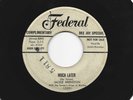 ROCKABILLY BLUES 45 - JACKIE BRENSTON w/ IKE TURNER -MUCH LATER -HEAR DJ FEDERAL