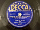 Jazz Pop 78 Andrews Sisters - Boogie Woogie Bugle Boy DECCA 3598