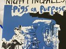 THE Nightingales - Pigs On Purpose - 2 x Blue  Vinyl LP
