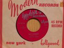 John Lee Hooker blues 45 Half A Stranger bw Shake Holler And Run on Modern