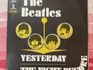 BEATLES 45.  France. YESTERDAY. THE NIGHT BEFORE. 1973. Odeon Red 004-04454. EX.
