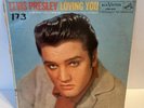 Elvis Presley Loving you vinyl album LP